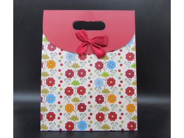 12Pcs Paper Gift Bag Paper Shopping Bag Assorted 31.5x24.5x12.5c